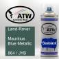 Preview: Land-Rover, Mauritius Blue Metallic, 864 / JYB: 400ml Sprühdose, von ATW Autoteile West.